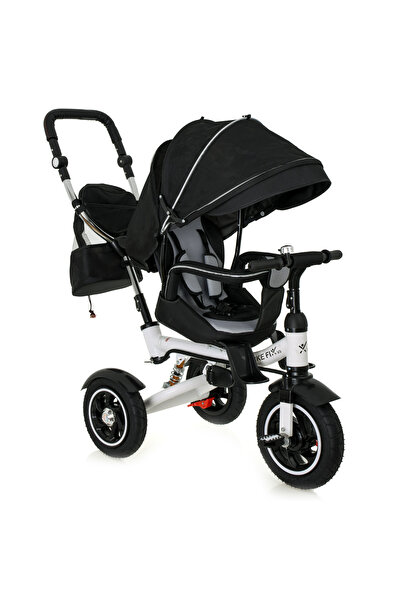 SERSIMO Tricicletă 3 în 1 105x52x94 cm, scaun rotativ 360 grade, roți fără ae...