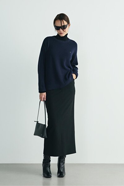 Suud Collection Black Ivy Leather Bag