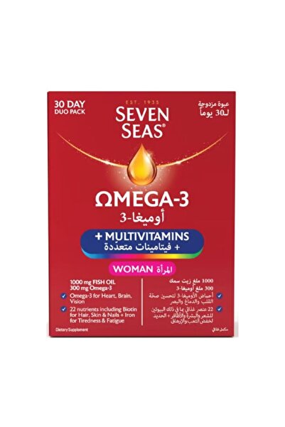 Seven Seas سفن سيز اوميجا 3 بلس فيتامينات متعددة للسيدات 30 كبسولة جيلاتينية