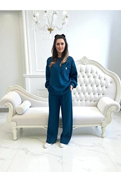 MAXORA SHOP Compleu damă Maddy decorat cu cristale – elegant și modern