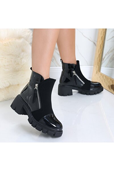 Botinelli Ghete de căptușit cu blană din piele ecologică, Nisava, mărimea 40