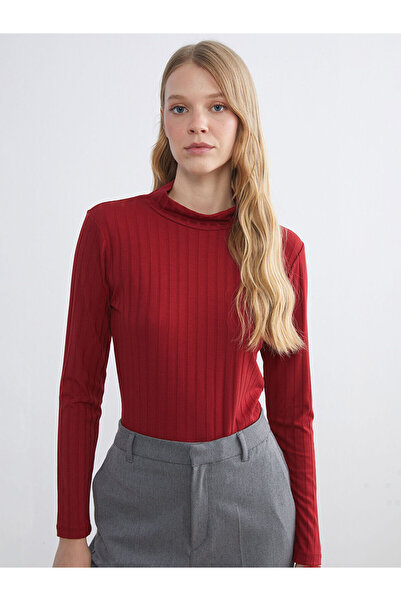 LC Waikiki Γυναικείο κορμάκι Stand-up Collar