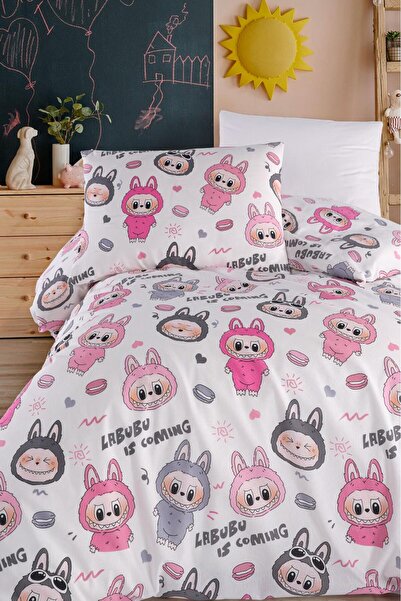 Almira SET DE LENJERIE DE PAT LABUBU PENTRU O PERSONĂ CU ELASTIC