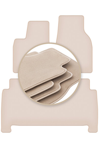 Other Covorașe bej PREMIUM pentru: Tesla Model X SUV 2016-