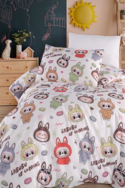 Almira SET DE LENJERIE DE PAT LABUBU PENTRU O PERSONĂ CU ELASTIC