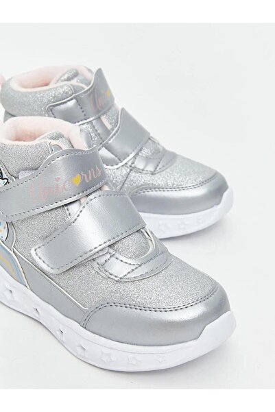 LC Waikiki Baby Girl Boots with Laces and Velcro, Lighted Soles (W5)