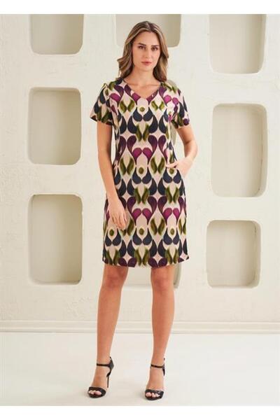 Relax Mode Kadın Dokuma Elbise - 45557