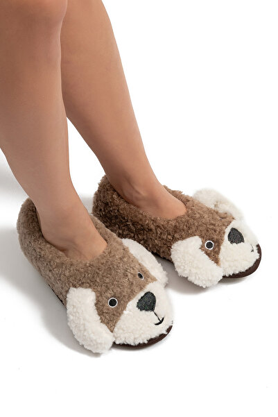 Twigy Γυναικεία παπούτσια Badem, Garson Boy Home Shoes Καφέ 37/41