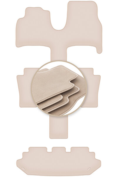 Other Covorașe bej PREMIUM pentru: Fiat Ulysse II 7 locuri 2002-2010