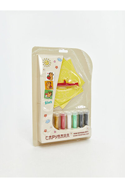 LC Waikiki UZG Store'dan Stilinizi Oluşturun | Capybara Baskılı Kum Boyama Seti