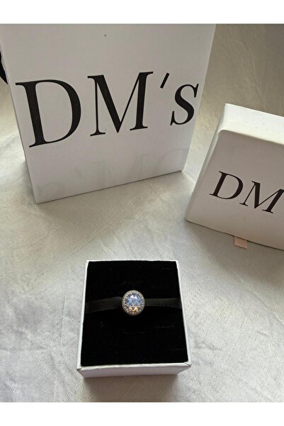DM’s Silver Açık Lila Taşlı Gümüş Charm’ı
