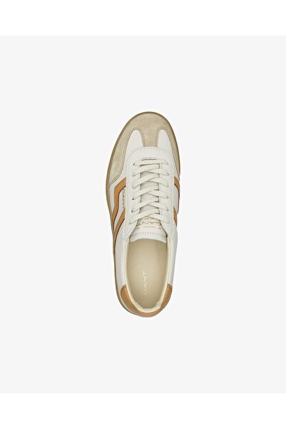 Gant Kadın Bej Deri Cuzima Sneaker