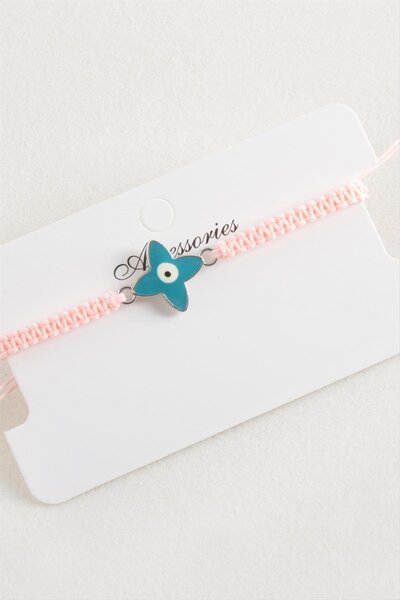 Ronanna سوار ماكرومه مضفر من AhEs Shopping زهرة العين الشريرة