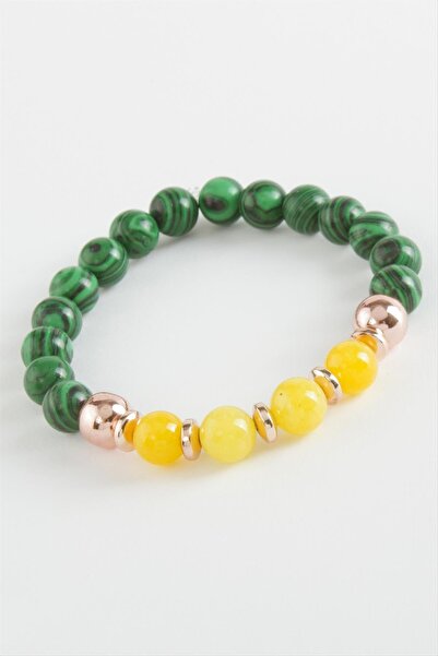 TakÇalıştır سوار مالاهيت سييت من الحجر الطبيعي، سوار من الحجر الطبيعي بتصميم ...