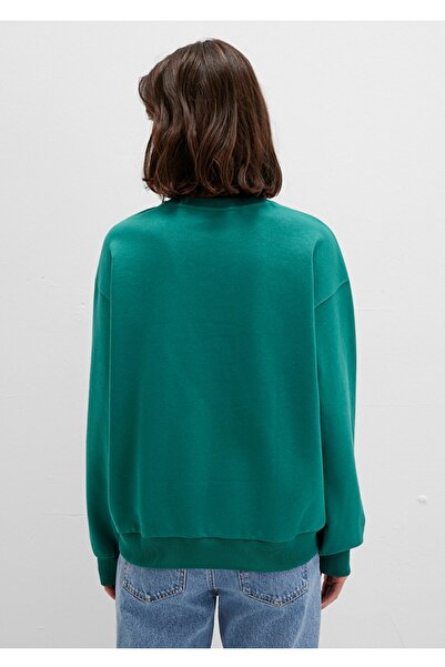 Mavi Logo Printed Loose Fit Sweatshirt