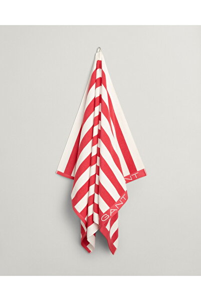 Gant Unisex Pink Striped Towel