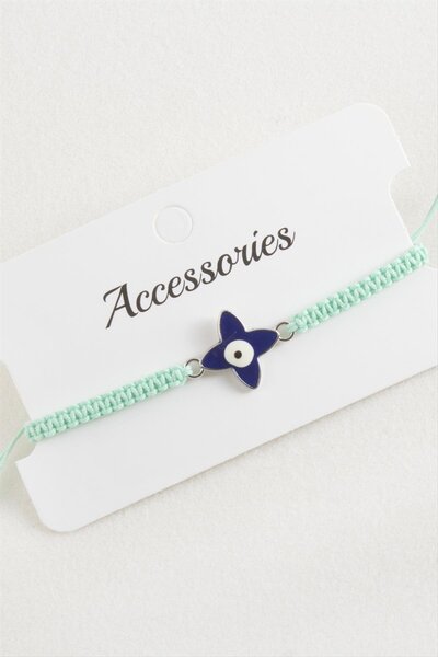 Ronanna سوار ماكرومه مضفر من AhEs Shopping زهرة العين الشريرة