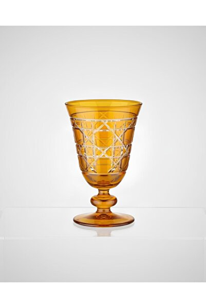 AKDEN STORE كأس ستيلا مزخرف يدويًا، كأس زجاجي