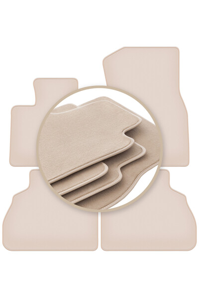 Other Covorașe bej PREMIUM pentru: BMW X7 G07 5 locuri 2018-