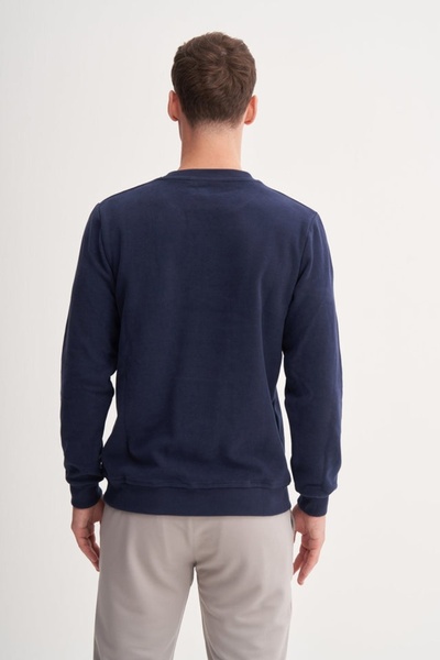 Cazador Ανδρικό Φούτερ 56400 ΣΚΟΥΡΟ ΜΠΛΕ