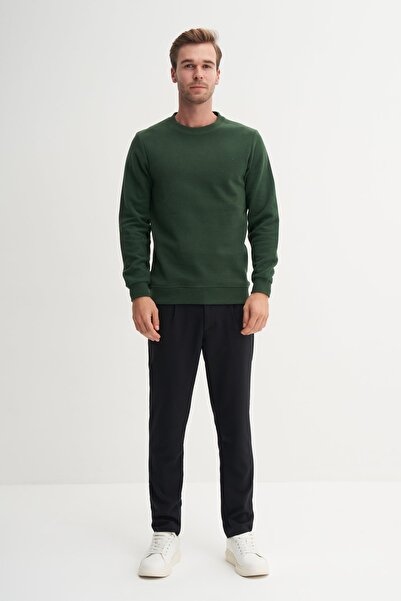 Cazador Φούτερ με πλέξη από βαμβακερό μείγμα Slim Fit