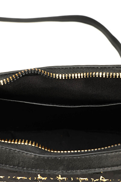 Butigo Μαύρη γυναικεία τσάντα ώμου TVT NEWYEAR OMZ 5PR