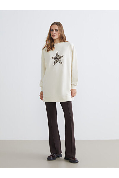 LC Waikiki Yüksek Bel İspanyol Paça Kadın Pantolon