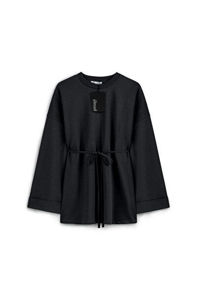 praye Πλαϊνός χώρος άνοιγμα Sweat Black