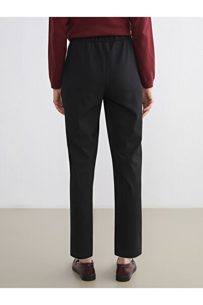 LC Waikiki Vizyon New Season Plus Size Elastic Waist Women's Trousers