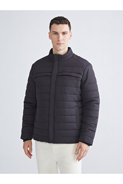 LC Waikiki Palton puf pentru bărbați cu guler stand standard Mold