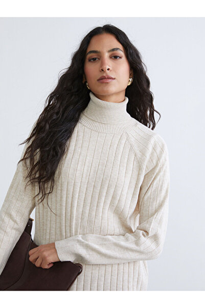 LC Waikiki Turtleneck Women's Knitwear Tunic