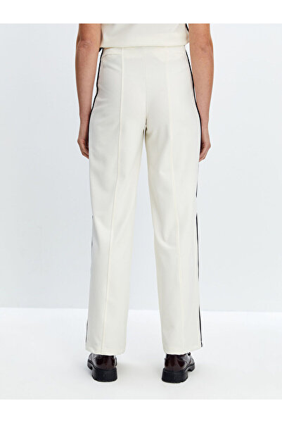 LC Waikiki Ecru Elastic Waist Women's Sweatpants