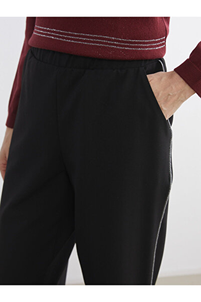 LC Waikiki Vizyon New Season Plus Size Elastic Waist Women's Trousers