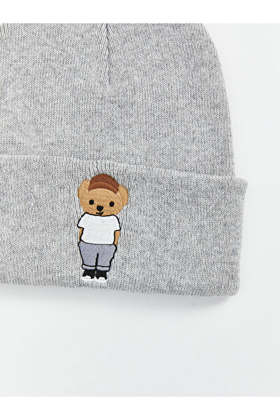 LC Waikiki Ayi Teddy Embroidered Women's Beret - W4M449Z8