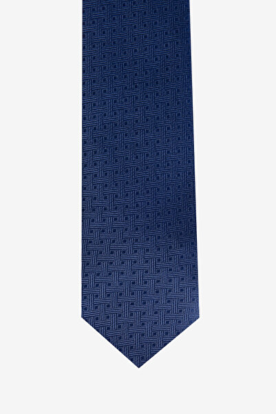 ALTINYILDIZ CLASSICS Men's Navy Blue Patterned Tie