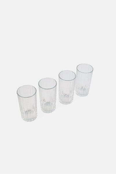 Bombay 4 Pcs Monaco Dof Glass 384 ml, Transparent