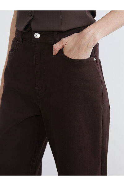 LC Waikiki Peak Yeni Sezon Wideleg Kadın Jean Pantolon