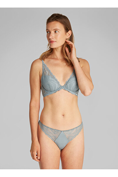 Calvin Klein Açık Gri Kadın Tanga 000QF8093E CK WOMEN