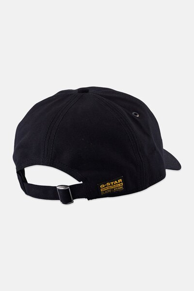 G-STAR RAW Men Embroidered Logo Adjustable Cap, Black