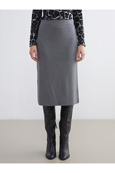 LC Waikiki Peak New Season Elastic Waist Knitwear Skirt