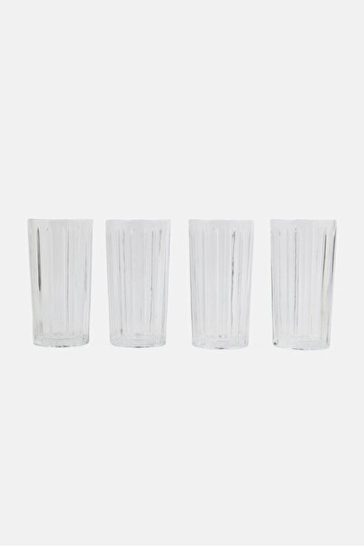 Bombay 4 Piece Gourmet Everyday Cocktail Glass, Transparent