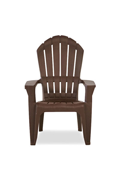 Adams Ergonomic Big Adirondack Polypropylene Stacking Chair