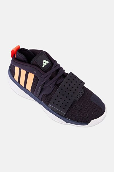 adidas Men Dame 8 Extply Lace Up Basketball Shoes, Dark Purple