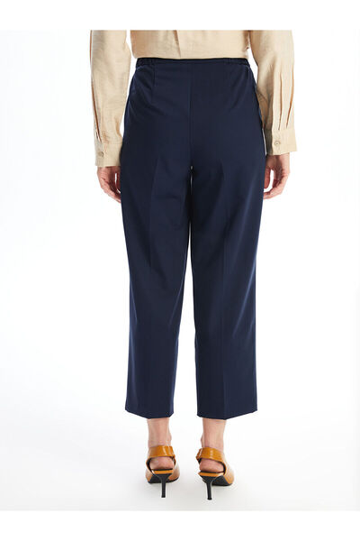 LC Waikiki Carrot Cut Women's Trousers with Elastic Waist