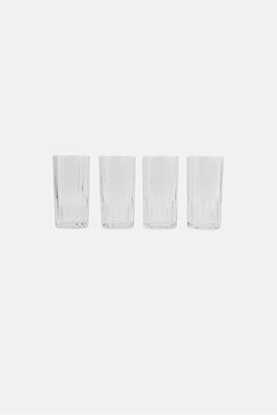 Bombay 4 Pcs Monaco Dof Glass 384 ml, Transparent