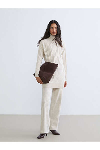 LC Waikiki Γυναικείο πλεκτό τούνικ με ζιβάγκο