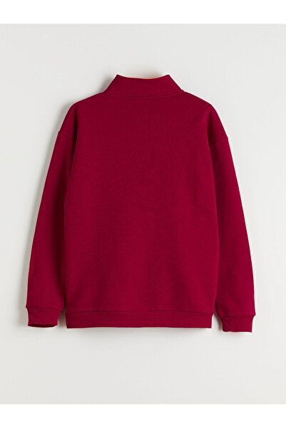 LC Waikiki Dik Yaka Galatasaray Baskılı Erkek Çocuk Sweatshirt