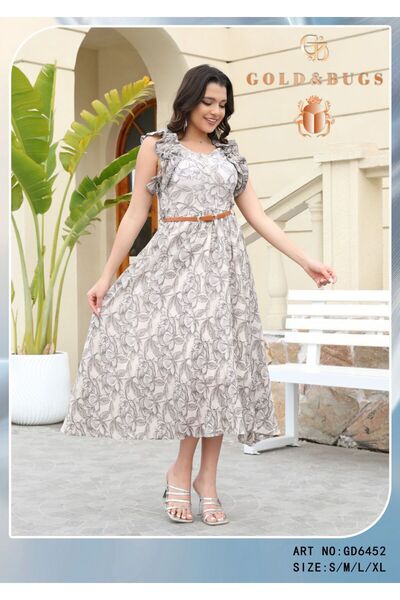 JAWAN one Mid-cut floral dress