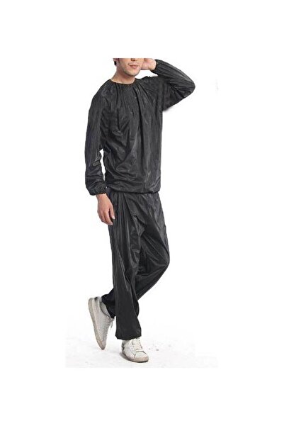 HALAMODO Durable Sweat Sauna Suit Tough Training Fitness Slimming Gear Loss Weight 19*12*5cm