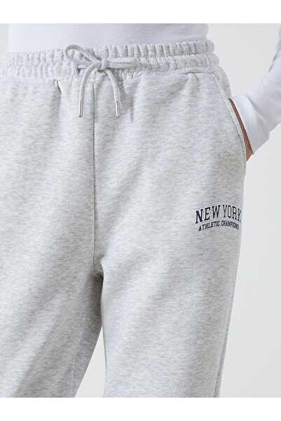 LC Waikiki Printed Women's Thick Jogger Sports Sweatpants